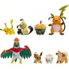 image:imagePokmon Battle Figure 8 Pack  Features 2Inch Pikachu Eevee Appletun Growlithe Mimikyu Togepi 3Inch Raichu amp Hawlucha  Authentic Details