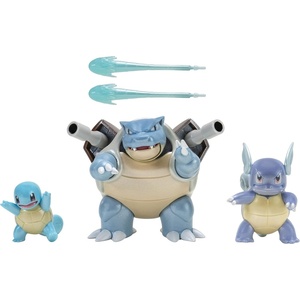 image:imagePokemon Select Eevee Evolution Pack  Features 2Inch Eevee Plus 3Inch Jolteon Vaporeon and Flareon Battle FiguresBlue