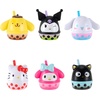 image:imageSquishalongs Hello Kitty and Friends MiniSquish  Accessory 6Pack Chart ToppersBoba