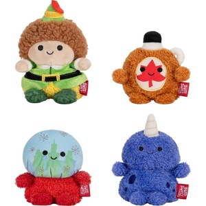 image:imageBumBumz 45 Elf Movie 4Pk  Buddy Maple Syrup Snowglobe amp NarwhalElf Movie