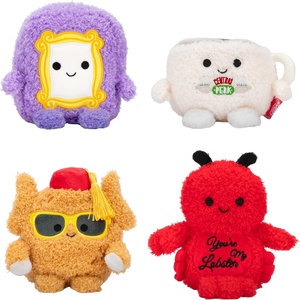 image:imageBumBumz Warner Bros Friends Plush 4Pack  45inch Collectible Stuffed Toys from the Makers of Original SquishmallowsFriends